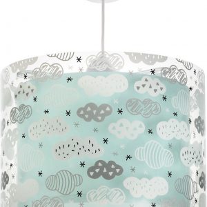Φωτιστικό παιδικό οροφής GREEN CLOUDS πράσινο 41412H DABLER
