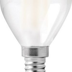 Λάμπα Led E14 σφαιρική 6W Milky 2800K 520lm 44-05032 FOSME