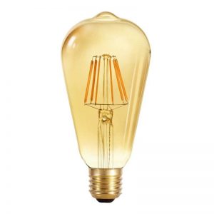 Λάμπα Led E27 ST64 8W 2200K EDISON Dimmable 44-05041 FOSME