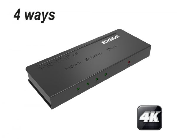 HDMI Splitter EDISION 4K 1x4 FULL HD