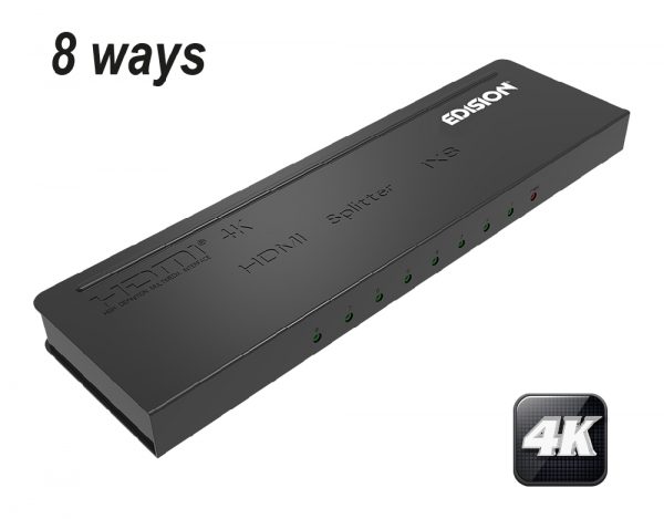 HDMI Splitter EDISION 4K 1x8 FULL HD