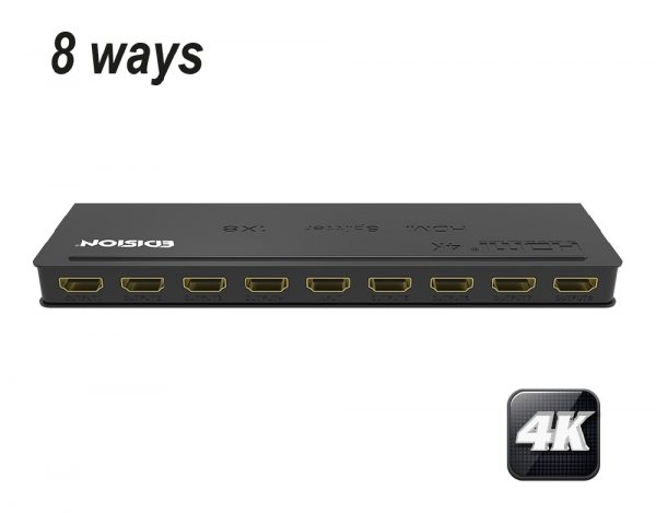 HDMI Splitter EDISION 4K 1x8 FULL HD - Image 2