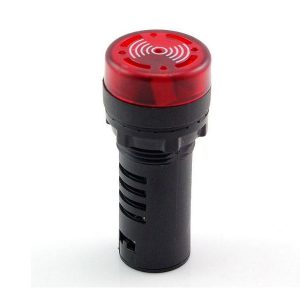 AD22-22MSD Λυχνία Φ22 με Buzzer & Flash 12V DC TAIFA