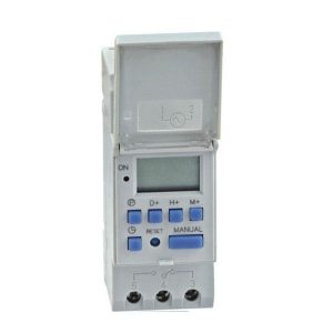 Χρονοδιακόπτης ράγας ψηφιακός 230V με εφεδρεία AHC15A ELTech