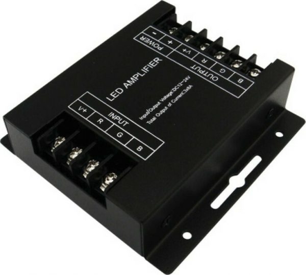 RGB Amplifier ενισχυτής σήματος 12V 288W 3X8A AMF2 ACA