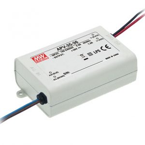 Τροφοδοτικό 12V DC 3A για ταινία LED APV35-12 MEAN WELL