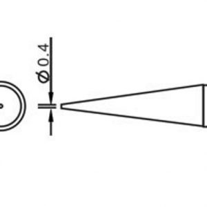ATTEN Μύτη κολλητηριού AT800-0.4-S
