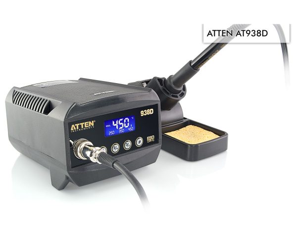 ATTEN Σταθμός κόλλησης κεραμικός LCD 60W AT938D