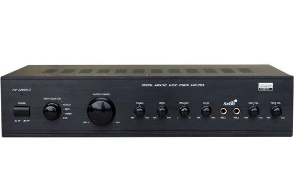 Ενισχυτής ήχου Stereo 5.1 AV-1300 V.2 REACT Black