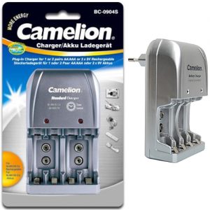 Φορτιστής μπαταριών Ni-MH AA/AAA 9V BC-0904S CAMELION
