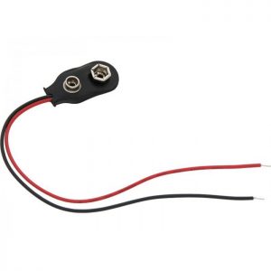 Μπαταριοθήκη 9V μπαταρίας με καλώδιο BH0040 OEM