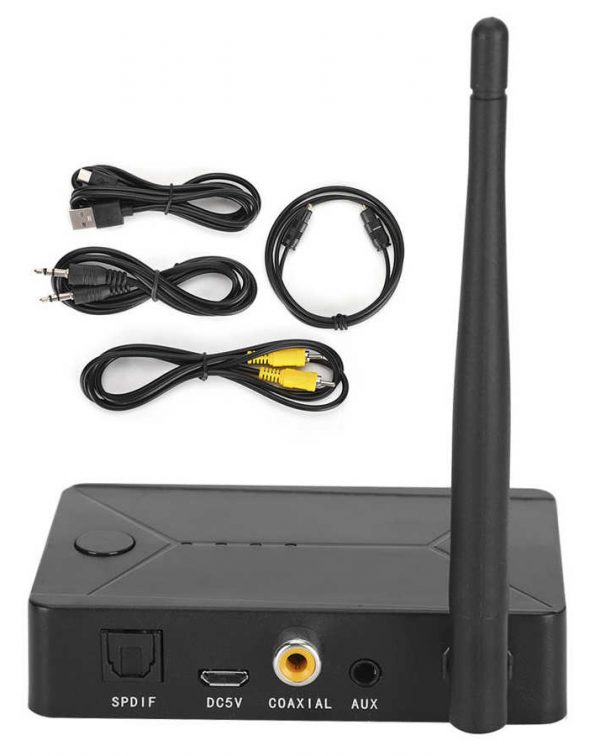 Bluetooth V5 Transmitter πομπός 3.5mm Aux Toslink BT-007 OEM - Image 2
