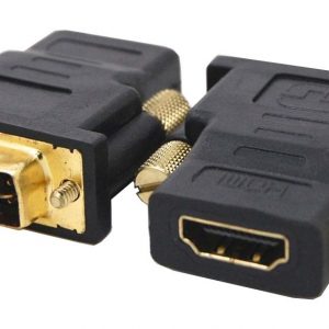 Αντάπτορας DVI-I(24+5) σε HDMI Θηλυκό gold CAB-H056 Powertech