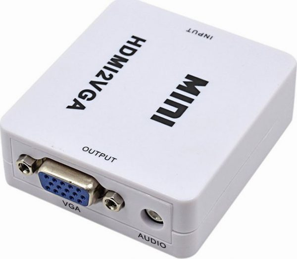 Μετατροπέας HDMI σε VGA με ήχο 3.5mm Full HD 1080p CAB-H073 Powertech