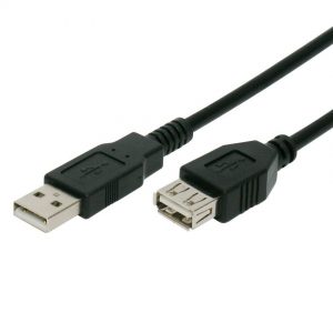 Καλώδιο USB 2.0 προέκταση A/F 5m μαύρο CAB-U013 Powertech