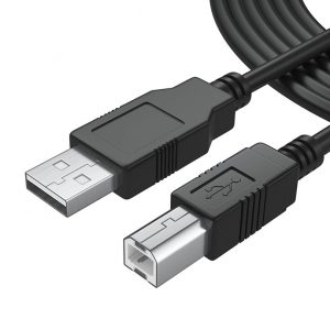 Καλώδιο USB 2.0 σε USB Type Β copper 5m μαύρο CAB-U052 Powertech