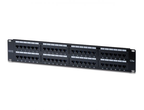 Patch Panel 2U 19 48 θυρών CAT5e N133-48 Lancom
