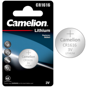 Μπαταρία λιθίου κουμπί 3V CR1616 Lithium Camelion (1τεμ)