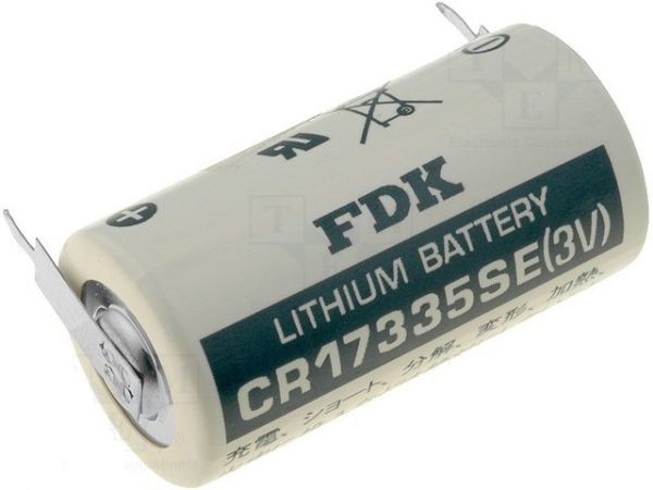 Μπαταρία λιθίου CR17335 PCB 3V 1800mAh με λαμάκι FDK