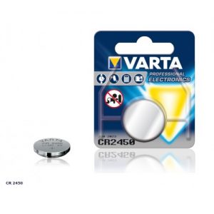 Μπαταρία λιθίου κουμπί 3V CR2450 Lithium VARTA (1τεμ)