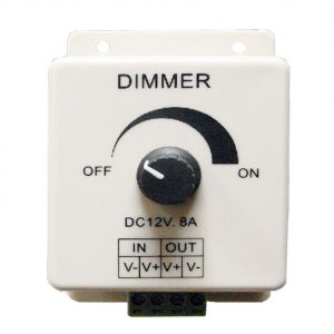 Dimmer control Led 12V & 24V 96W 8A DCR-102 TELE