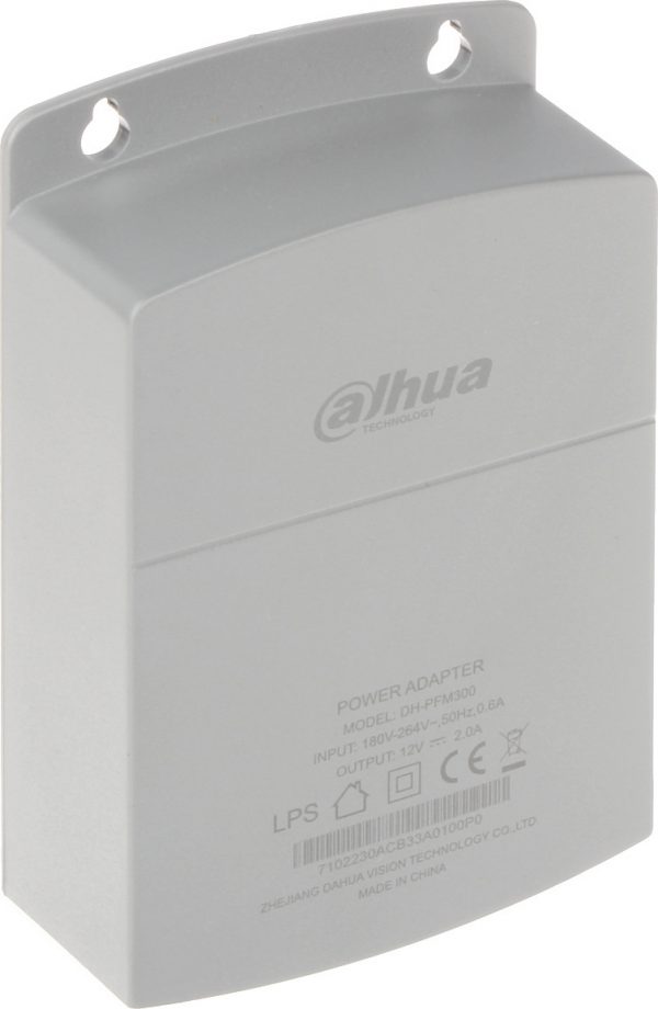 Τροφοδοτικό CCTV 12V 2A DH-PFM300-DAHUA - Image 2