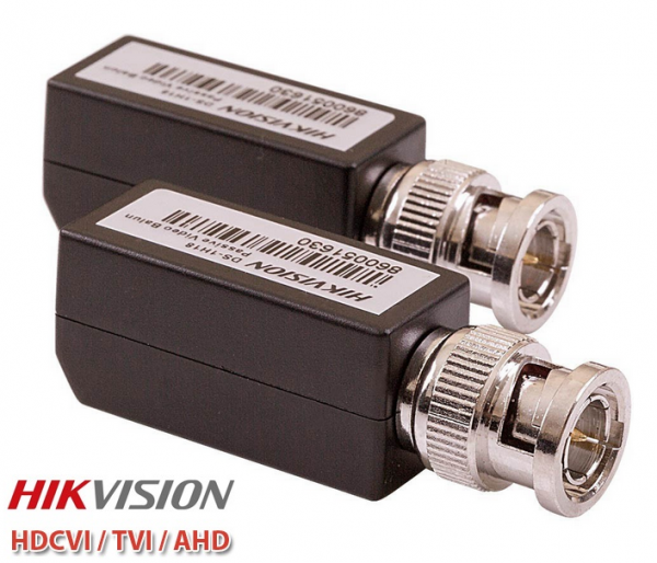 Video Balun AHD-TVI DS-1H18 Ζεύγος HIKVISION