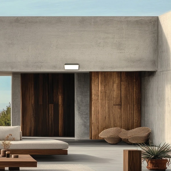 Επιτοίχια εξωτερική απλίκα LED 3000K IP65 E417 ZAMBELIS - Image 2