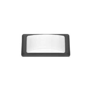 Απλίκα επίτοιχη πλαστική ανθρακί 2XG9 FOS ME 21-0110-19