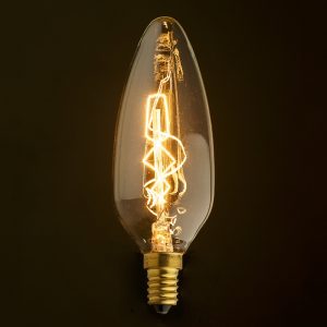 Λάμπα διακοσμητική E14 40W EDISON Vintage C35 FOSME