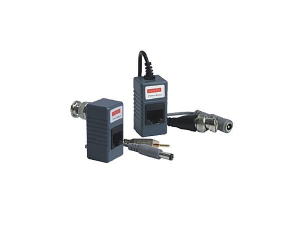 Video Balun ενεργό CAT5 σε BNC EN-213 ζεύγος REALSAFE