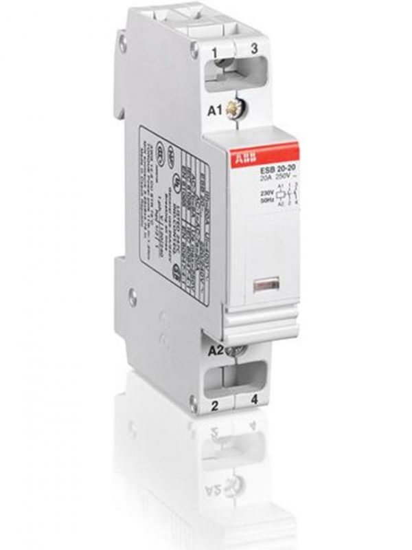 Ρελέ ισχύος ράγας 20A 230V AC ESB20-20/230 ABB