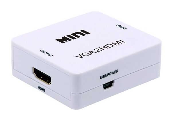 Μετατροπέας VGA σε HDMI με ήχο FULL HD 1080p FL-459 OWI White - Image 2