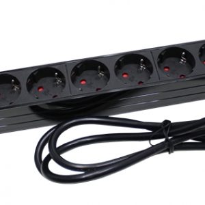 Πολύπριζο 1U για RACK 7 θέσεων 3500W GN-2307 EXTREME EUROPA