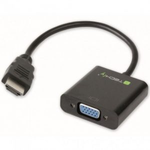 Μετατροπέας HDMI σε VGA με ήχο HDMI-VGA2A Techly