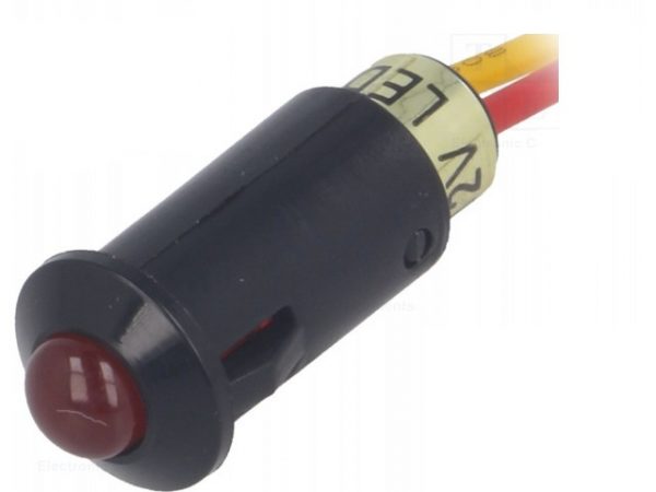 Led Λυχνία κόκκινη 12V DC 5mm ILL9-12 RED SCI