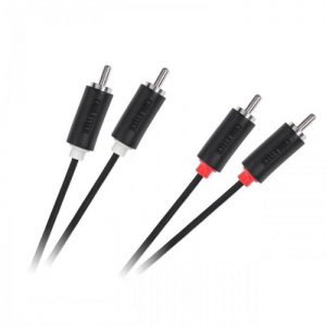 Καλώδιο ήχου 2x RCA male σε 2x RCA male 3m KPO3954-3 Cabletech