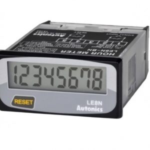 Ωρομετρητής με reset 24-240V AC LE8N-BF Autonics