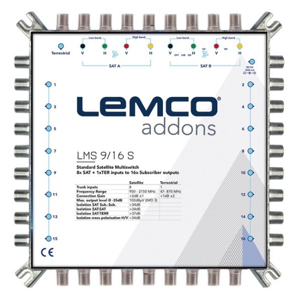 LMS 9/16S LEMCO