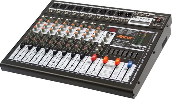 Κονσόλα ήχου 8 καναλιών με θύρα USB M-802USB Arctic