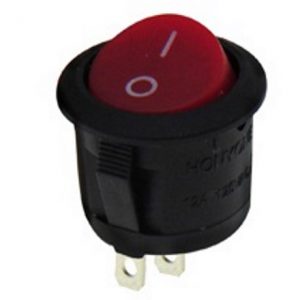 Διακόπτης στρόγγυλος 250V 10A Φ23 2p MR5110 Honyone
