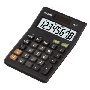 CASIO Αριθμομηχανή MS-8B 8 ψηφίων Blister