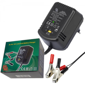 Φορτιστής μπαταρίων 2V / 6V / 12V 600mA MWC2612GS MINWA