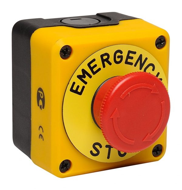Μπουτονιέρα με μανιτάρι Φ40mm με συγκράτιση P1EC400E40-K Emas