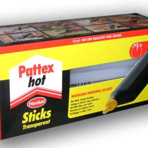 Διάφανη σιλικόνη θερμοκόλλησης ράβδος Φ11 pattex HENKEL 4015000075992 (1τεμ)