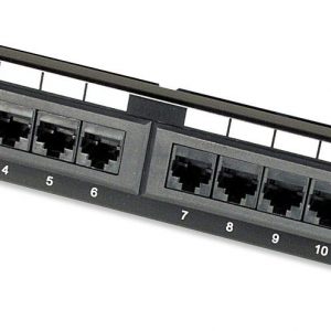 Patch Panel 19 12 θυρών UTP Cat5e 1U PCB-12P SAFEWELL
