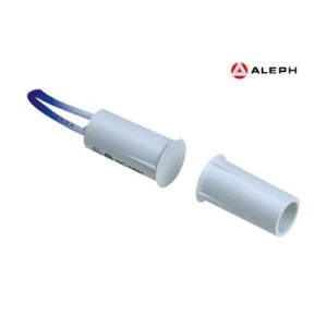 Μαγνητική επαφή χωνευτή λευκή PS-1641W ALEPH
