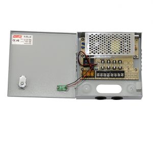 PSU-1204 Τροφοδοτικό σε κουτί καμερών 12VDC 5A 4 εξόδων REALSAFE