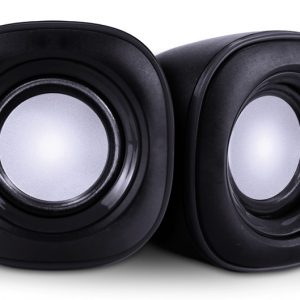 POWERTECH ηχεία Essential sound PT-844 2x 3W 3.5mm μαύρα