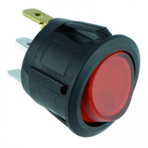 Διακόπτης rocker με λυχνία Οn-off 0-1 R13-112B-02 Honyone